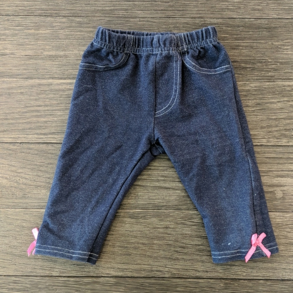 Toddler Capri Pants with Bows